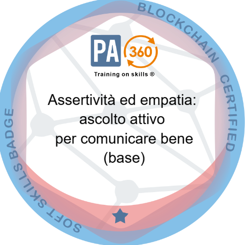 Assertività ed empatia: ascolto attivo per comunicare bene (base)